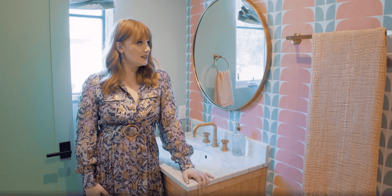 Bryce Dallas Howard + Claire Thomas Sustainable Bathroom Renovation