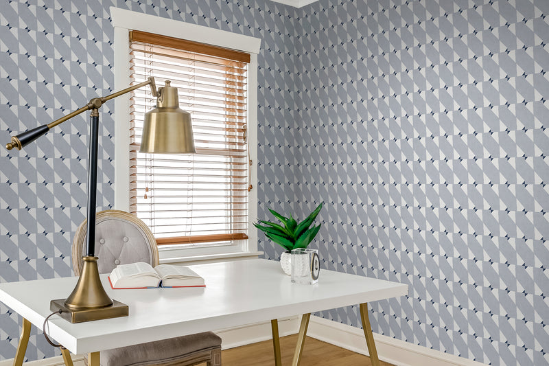 LIVDEN Sustainable Wallpaper Seamless Pattern Design in Home Office