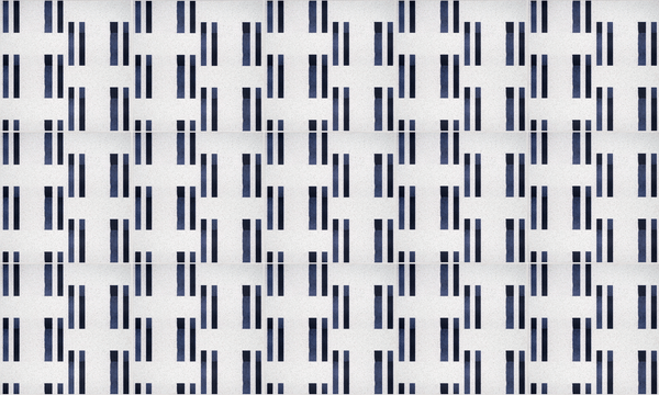 Navy Blue: Polar Ice Terrazzo