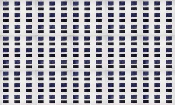 Navy Blue: Polar Ice Terrazzo