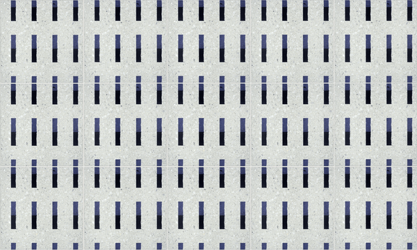 Navy Blue: Chunky Terrazzo