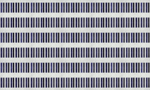 Navy Blue: Chunky Terrazzo